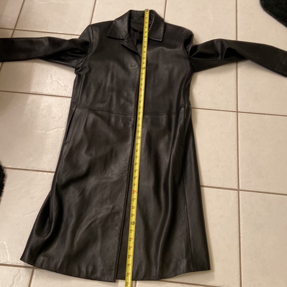 Genuine Leather Coat - Picture 11 of 13
